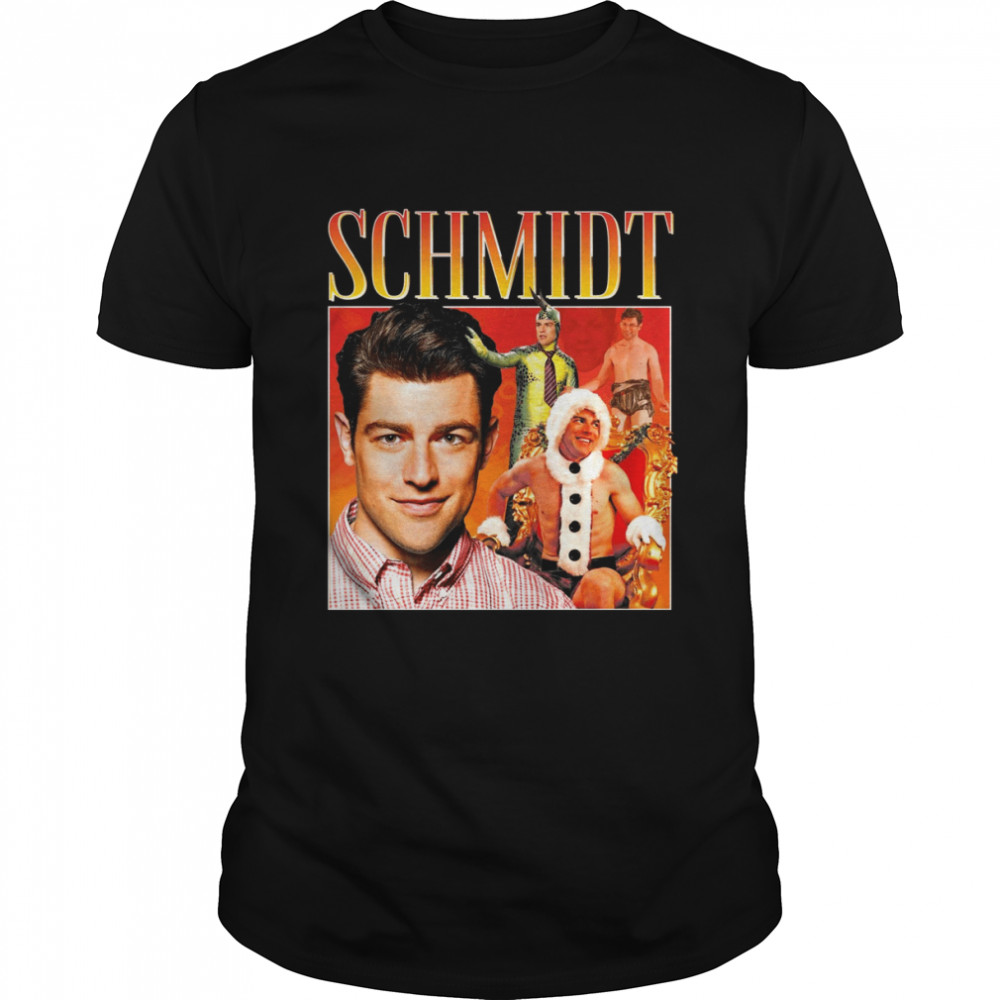 Schmidt Homage Top Funny Tv Icon shirt