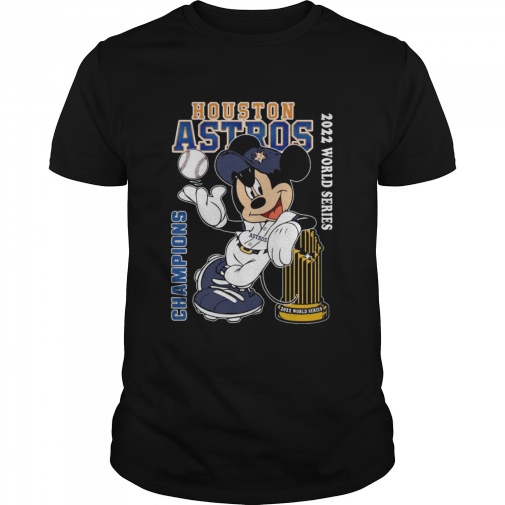 MLB Mickey Mouse Houston Astros 2022 World Series Champions t-shirt