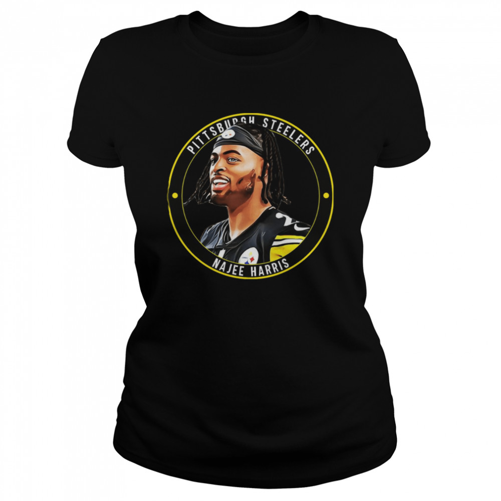 Najee Harris Team Pitt Steelers Football Player shirt Classic Women's T-shirt