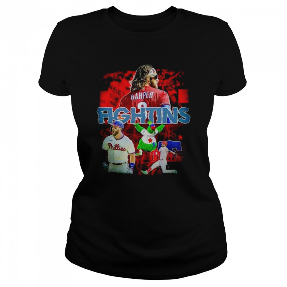 Philadelphia Phillies Bryce Harper 2022 Nl Champions Year Of Philly  Classic Women'S T-Shirt