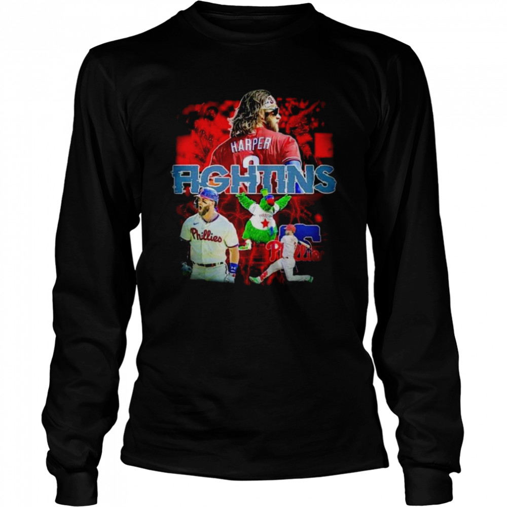 Philadelphia Phillies Bryce Harper 2022 Nl Champions Year Of Philly  Long Sleeved T-Shirt
