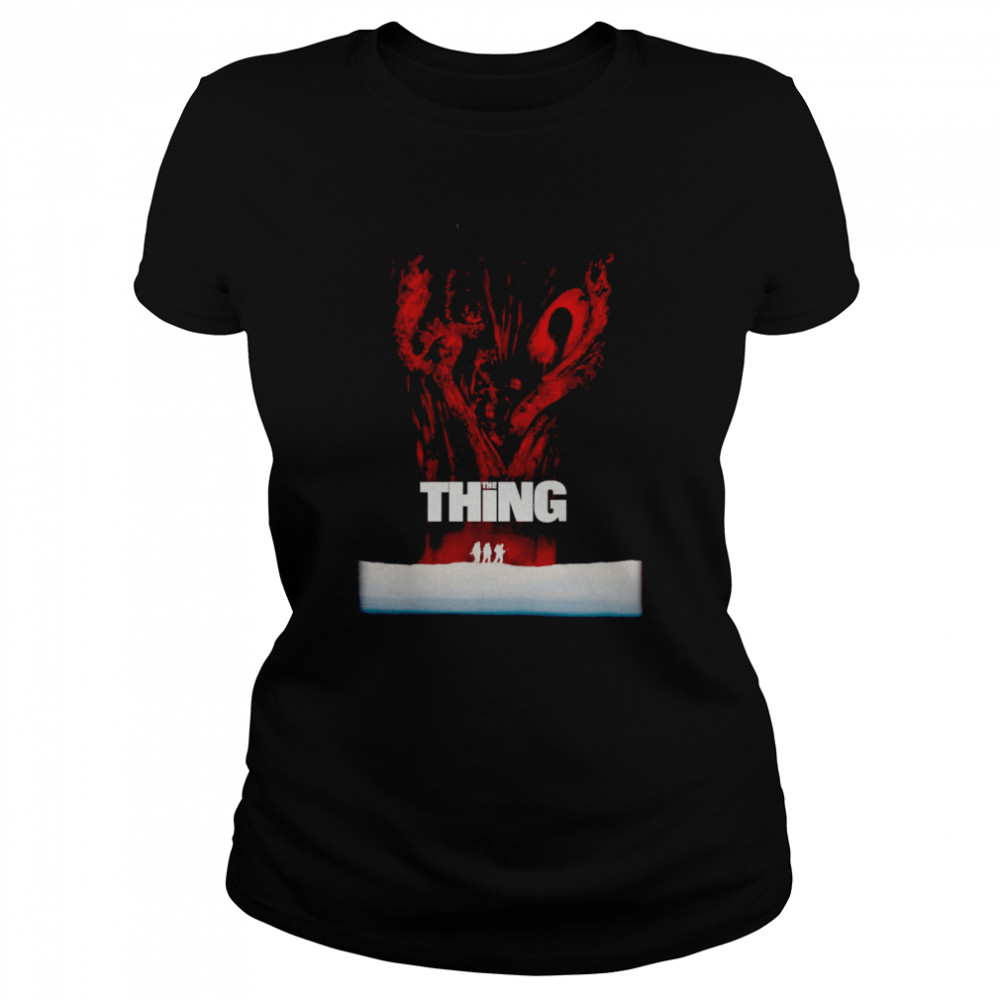 The Thing Horror John Carpenter 80s shirt Classic Women's T-shirt