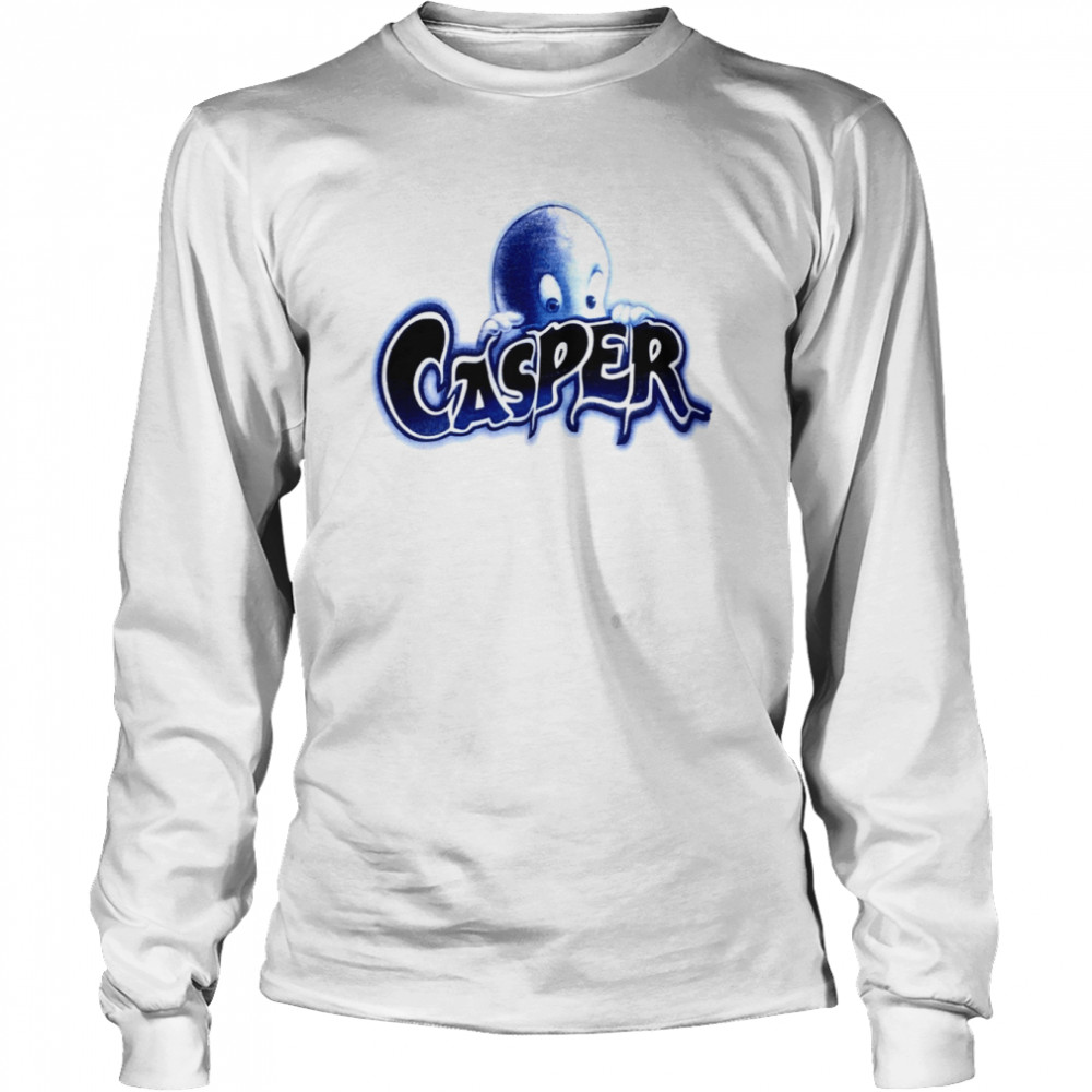 Vintage 90’s Casper The Friendly Ghost Jumper Medium Ghosbuster 1997 shirt Long Sleeved T-shirt