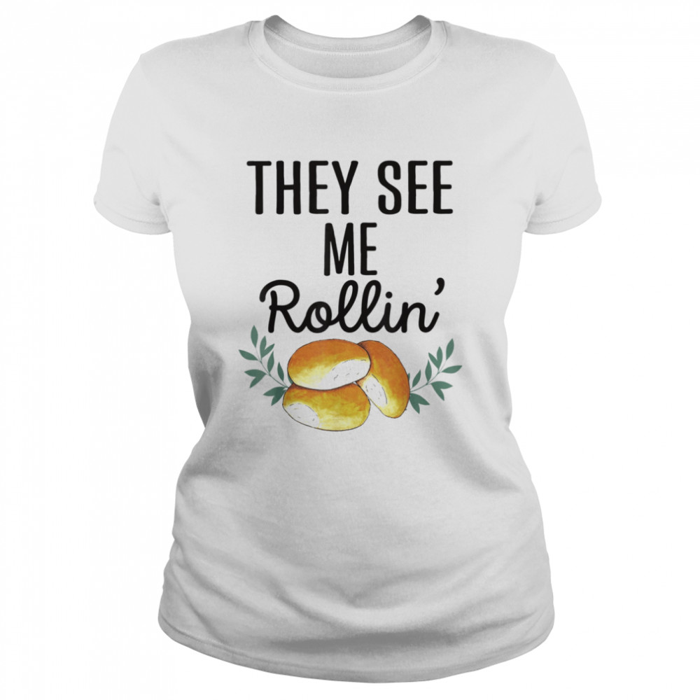 They See Me Rollin’ Matching Family Happy Thanksgiving T- Classic Women's T-shirt