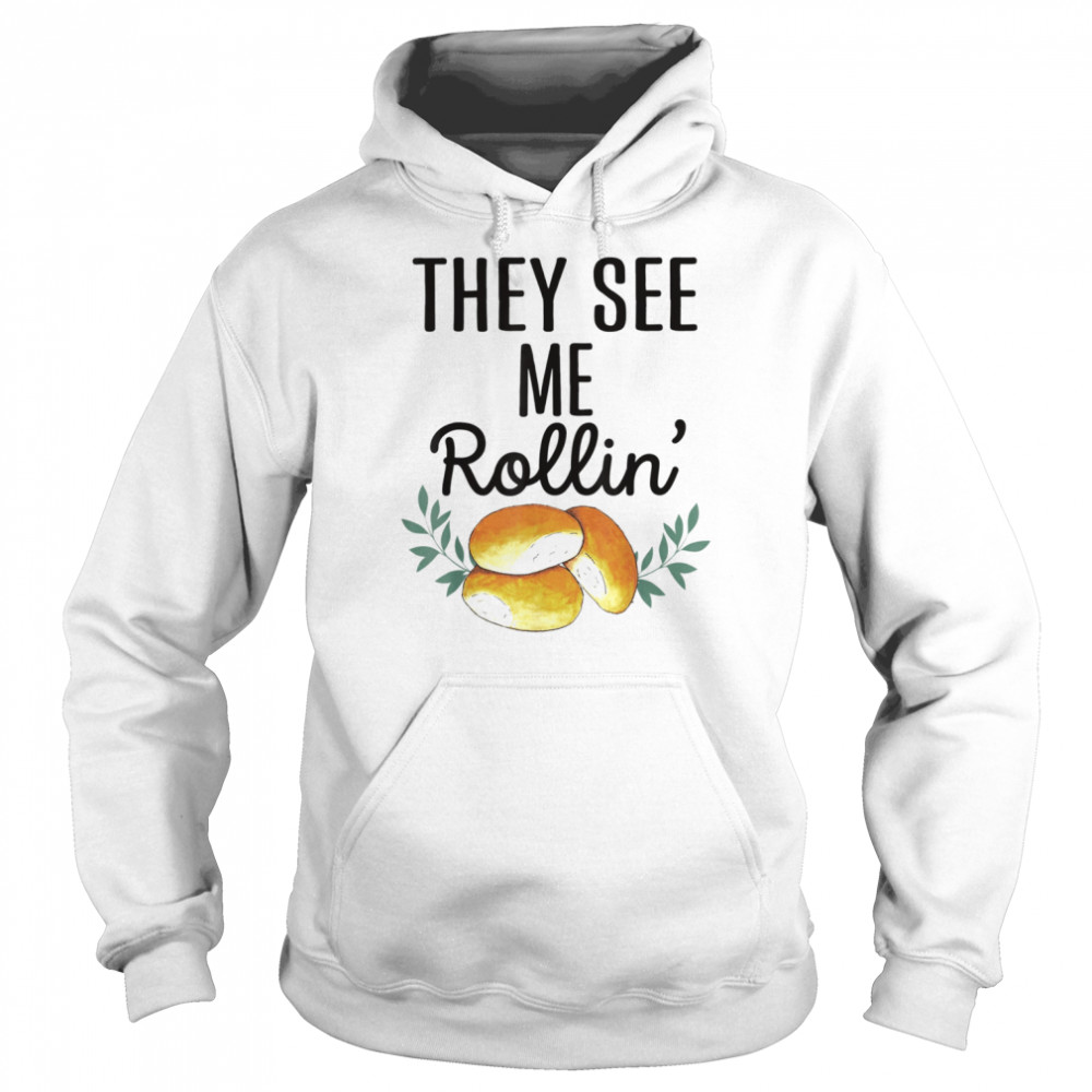 They See Me Rollin’ Matching Family Happy Thanksgiving T- Unisex Hoodie