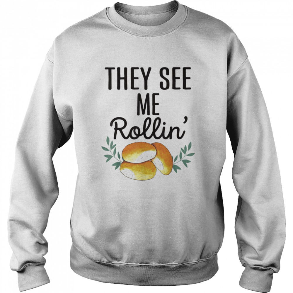 They See Me Rollin Matching Family Happy Thanksgiving T Unisex Sweatshirt
