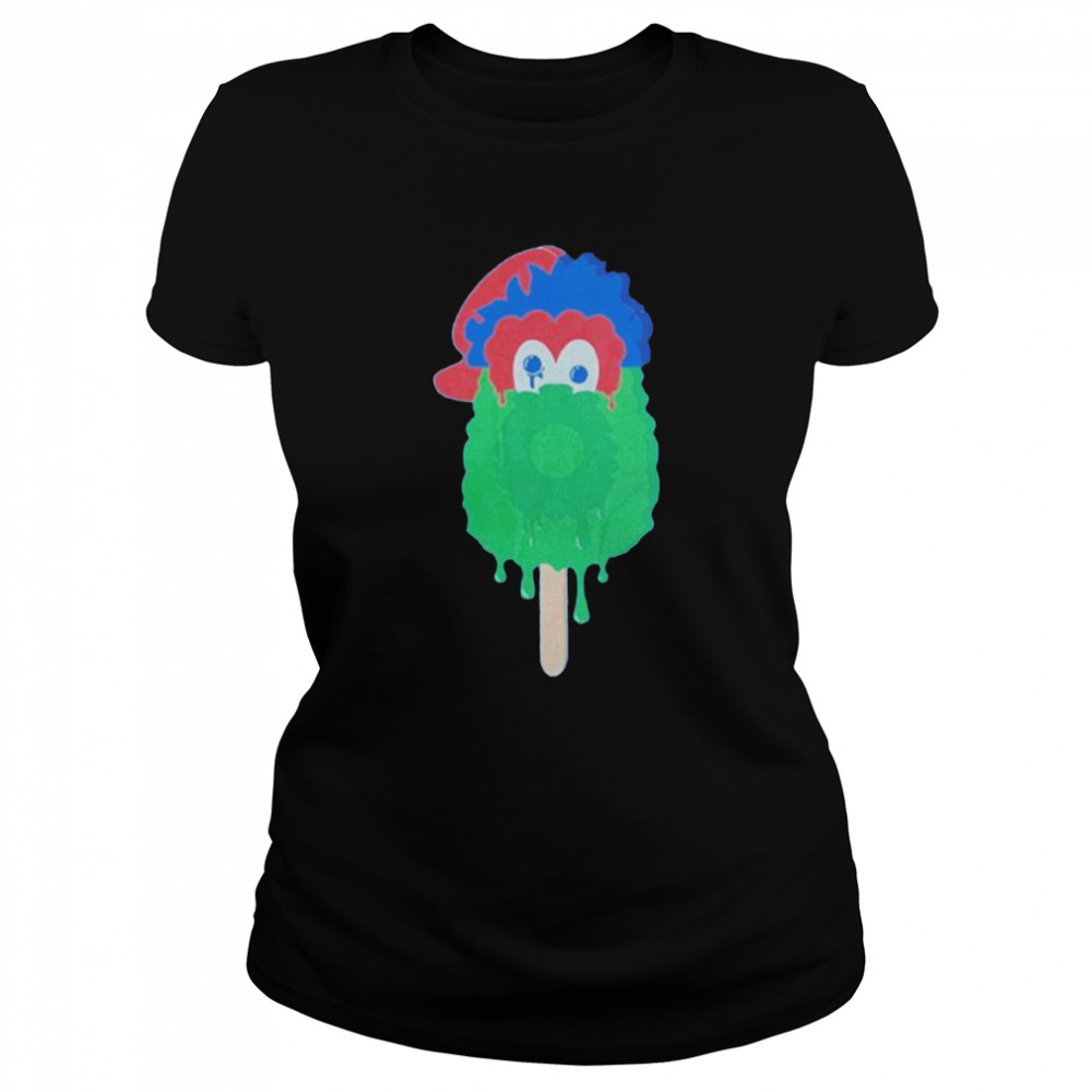 phillie Phanatic popsicle mascot Philadelphia Phillies shirt Classic Women's T-shirt