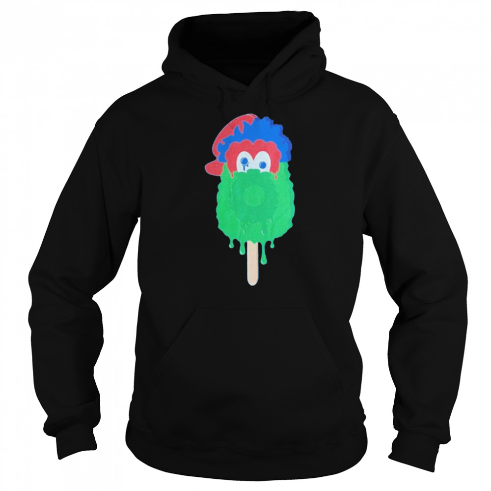 phillie phanatic popsicle mascot philadelphia phillies shirt unisex hoodie