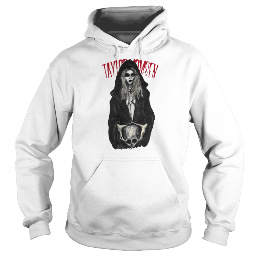 Taylor Michel Momsen Holding A Skull The Pretty Reckless shirt Unisex Hoodie