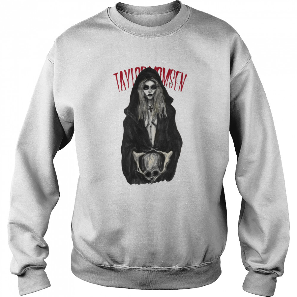 Taylor Michel Momsen Holding A Skull The Pretty Reckless shirt Unisex Sweatshirt