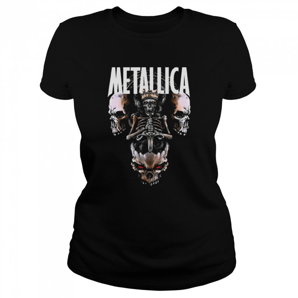 Killing The Demons Metal Band 90s Design Rock shirt Classic Women's T-shirt