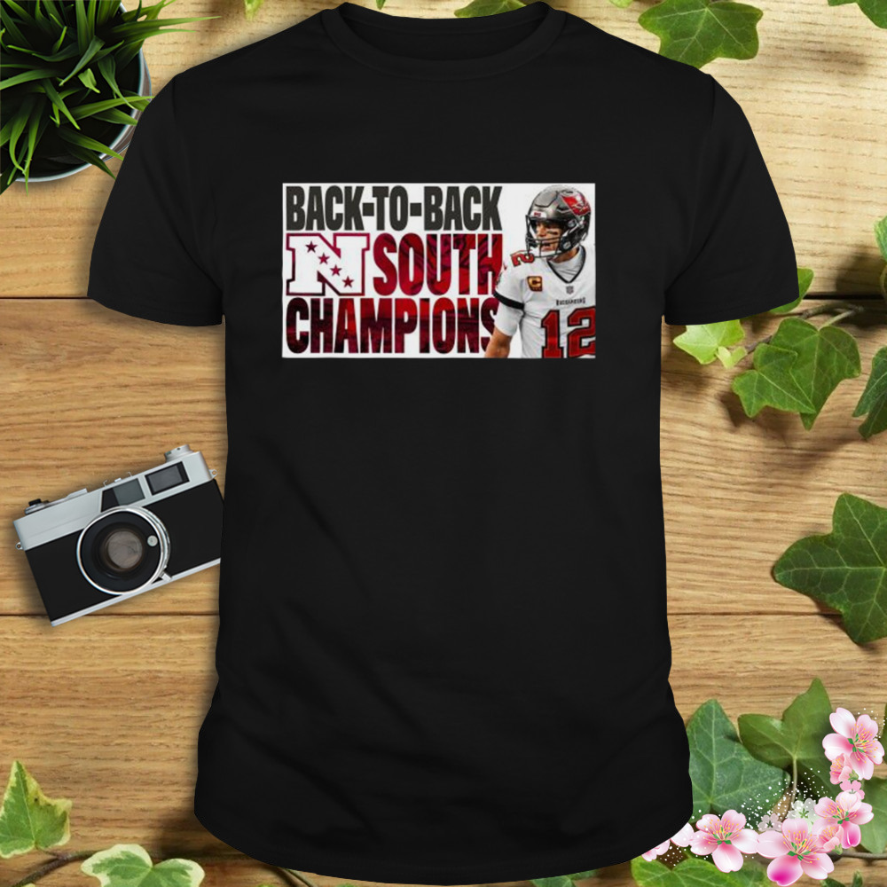 Tampa bay buccaneers back to back south champions shirt d0e820 0
