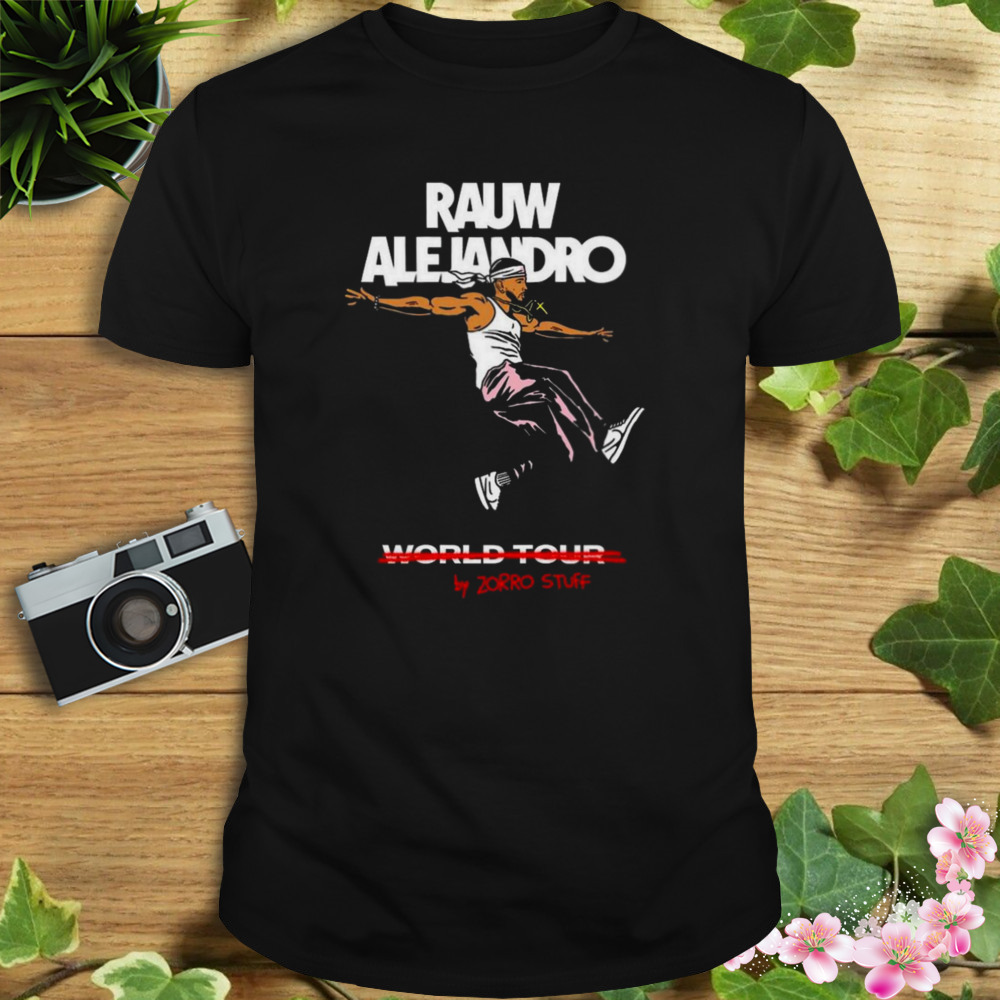 Rauw Alejandro World Tour By Zorro Stuff Shirt 3